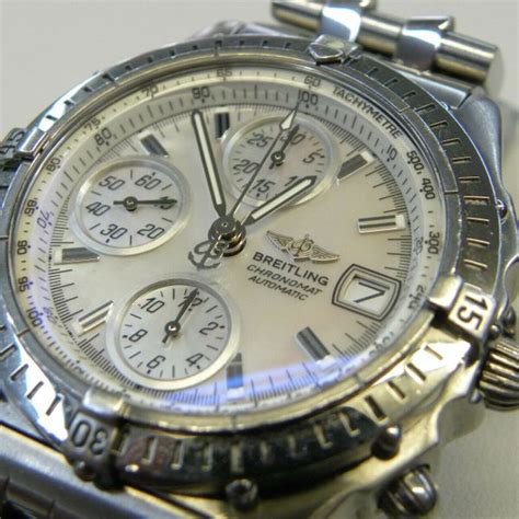 breitling chronomat gt a13350|breitling mother of pearl.